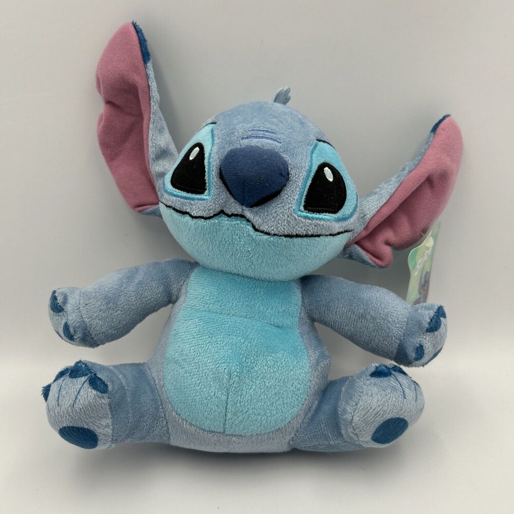 Just Play Disney Stitch Plush 10" Lilo & Stitch Stuffed Animal Toy Blue NWT